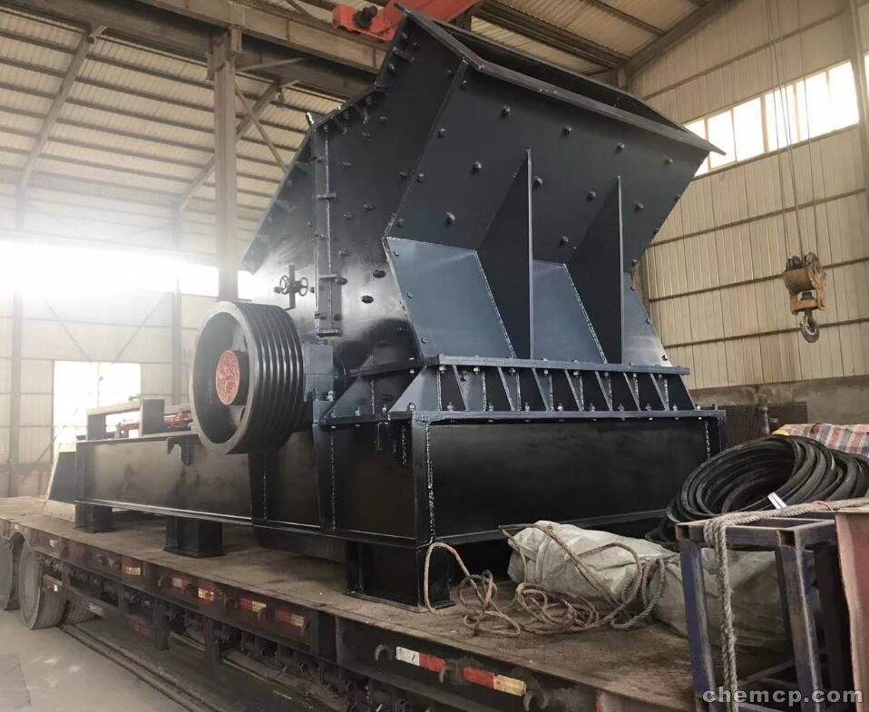 液壓開箱制砂機發貨現場